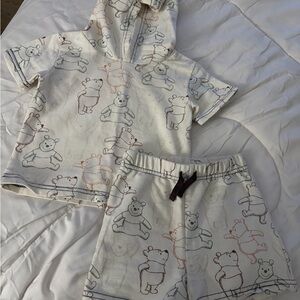 Disney Whinnie the Pooh Hoodie & Shorts Set